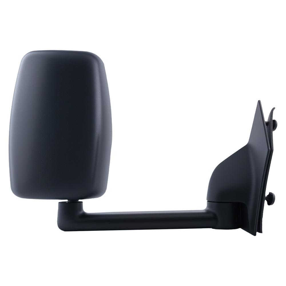 Black Manual Mirror Right compatible for Chevy Express/Compatible for Savana 2003-2017 Towing