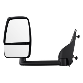Left Manual Fold Mirror compatible for Chevy Express/Compatible for GMC Savana 2003-17 25894030