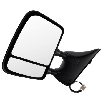 Driver Mirror Heated Power compatible for Nissan Frontier 2005-2015 96302EA010 Black