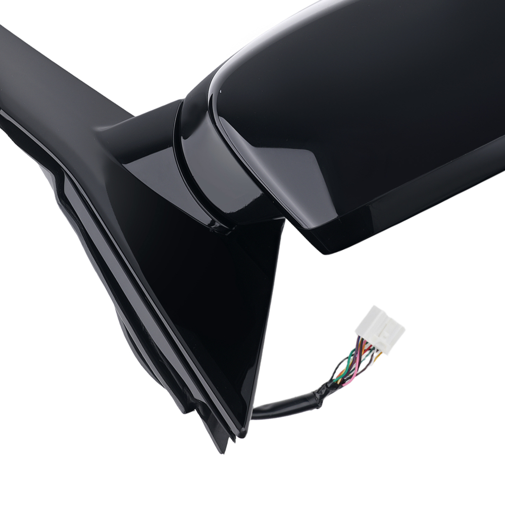 Passenger Rear View Mirror compatible for Honda Accord 2013-2015 76200T2GA42ZC 12Pin