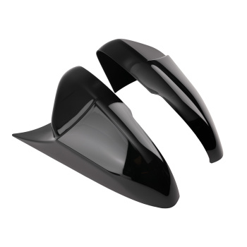 Gloss Black Side Mirror Cover Caps Set compatible for Honda Accord 2018 2019 2020 2021 2022