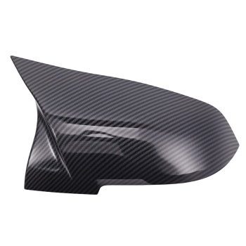 Carbon Fiber Side Mirror Cover compatible for Honda Accord 18-22 Left Right Black ABS 2PCS