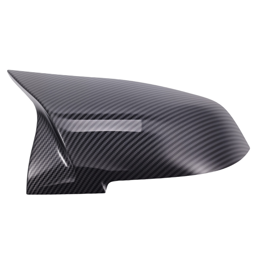 Carbon Fiber Side Mirror Cover compatible for Honda Accord 18-22 Left Right Black ABS 2PCS