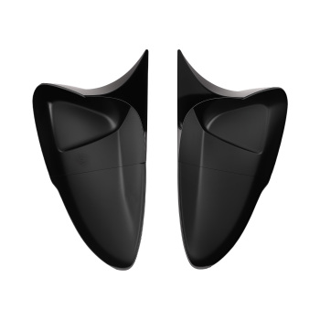 Side Mirror Cover Caps compatible for Honda Accord 2023-25 11th Gen Black ABS Side Set Pair