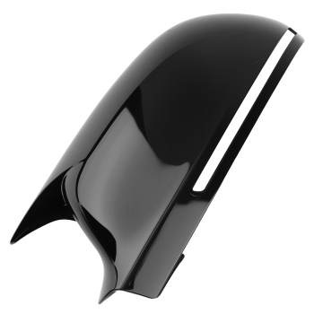 Door Mirror Cap Pair compatible for Audi A6 S6 RS6 S4 RS4 A5 S5 RS5 2008-2017 Gloss Black