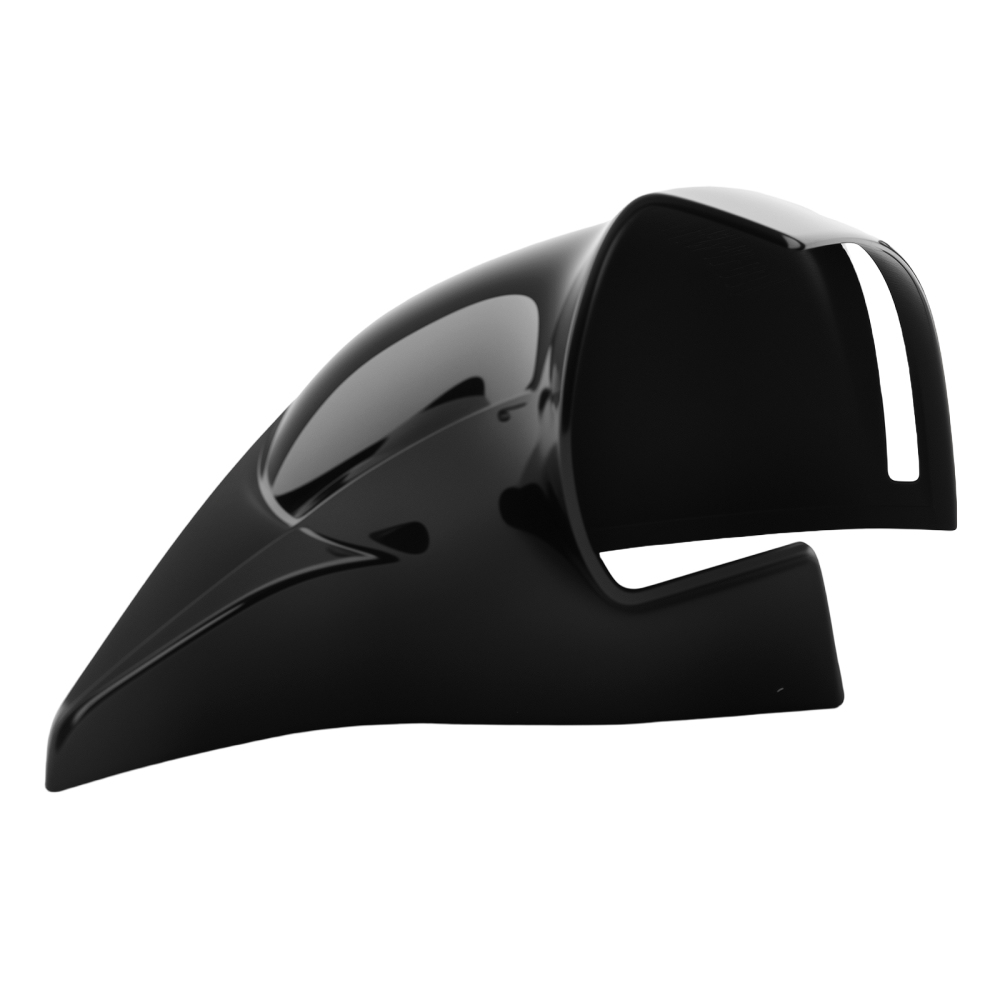 Door Mirror Cap Pair compatible for Audi A6 S6 RS6 S4 RS4 A5 S5 RS5 2008-2017 Gloss Black