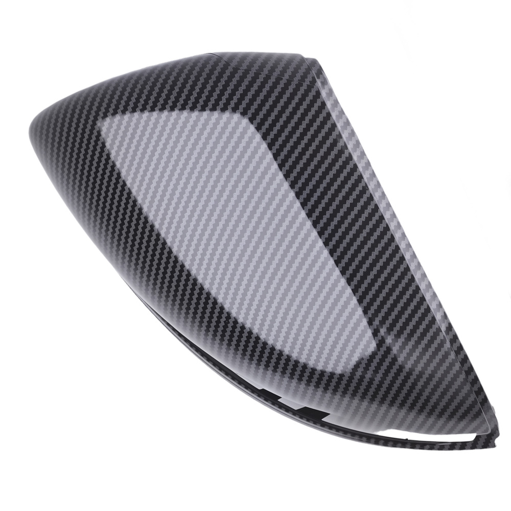 ABS Mirror Cover Pair compatible for Mercedes W222 S Class GLC X253 2016-2019 Carbon Look