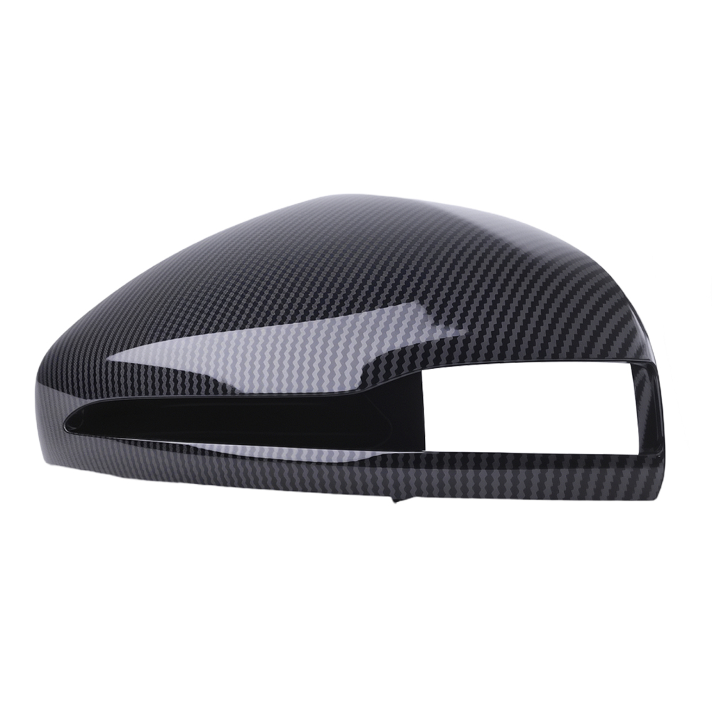 ABS Mirror Cover Pair compatible for Mercedes W222 S Class GLC X253 2016-2019 Carbon Look