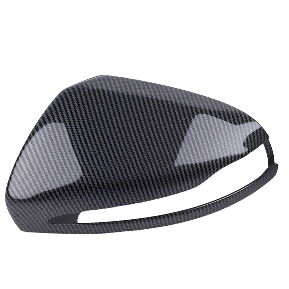 ABS Mirror Cover Pair compatible for Mercedes W222 S Class GLC X253 2016-2019 Carbon Look