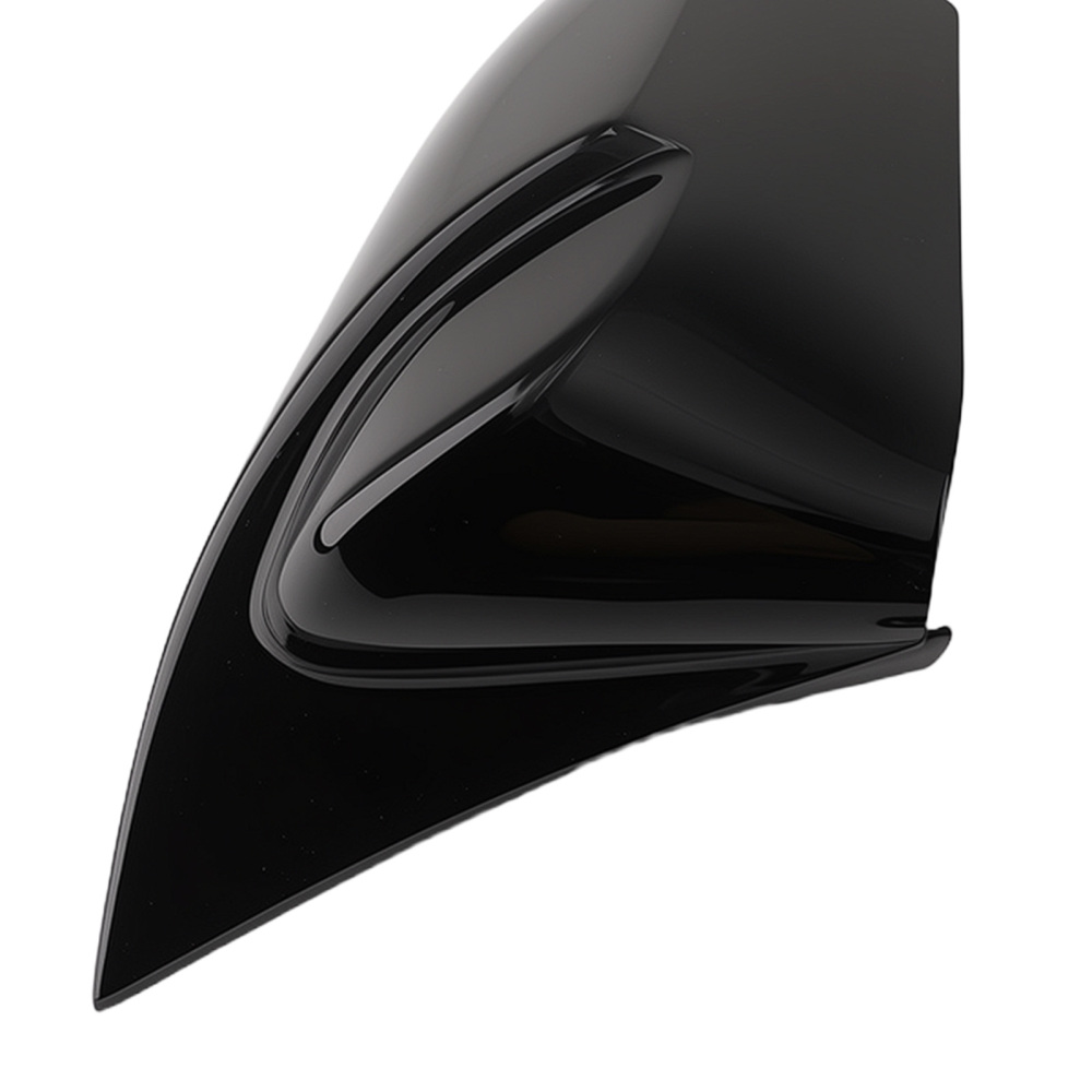 Black Mirror Cover Kit compatible for Toyota Corolla/Levin 2014-18 ABS Plastic Front LH RH