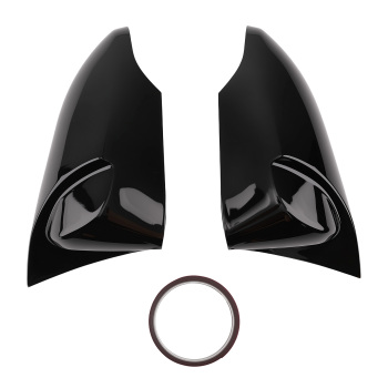 Black Mirror Cover Kit compatible for Toyota Corolla/Levin 2014-18 ABS Plastic Front LH RH
