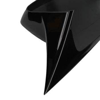 Exterior Mirror Trim Cover compatible for Toyota Corolla 19-22 Black ABS Shell Left Right