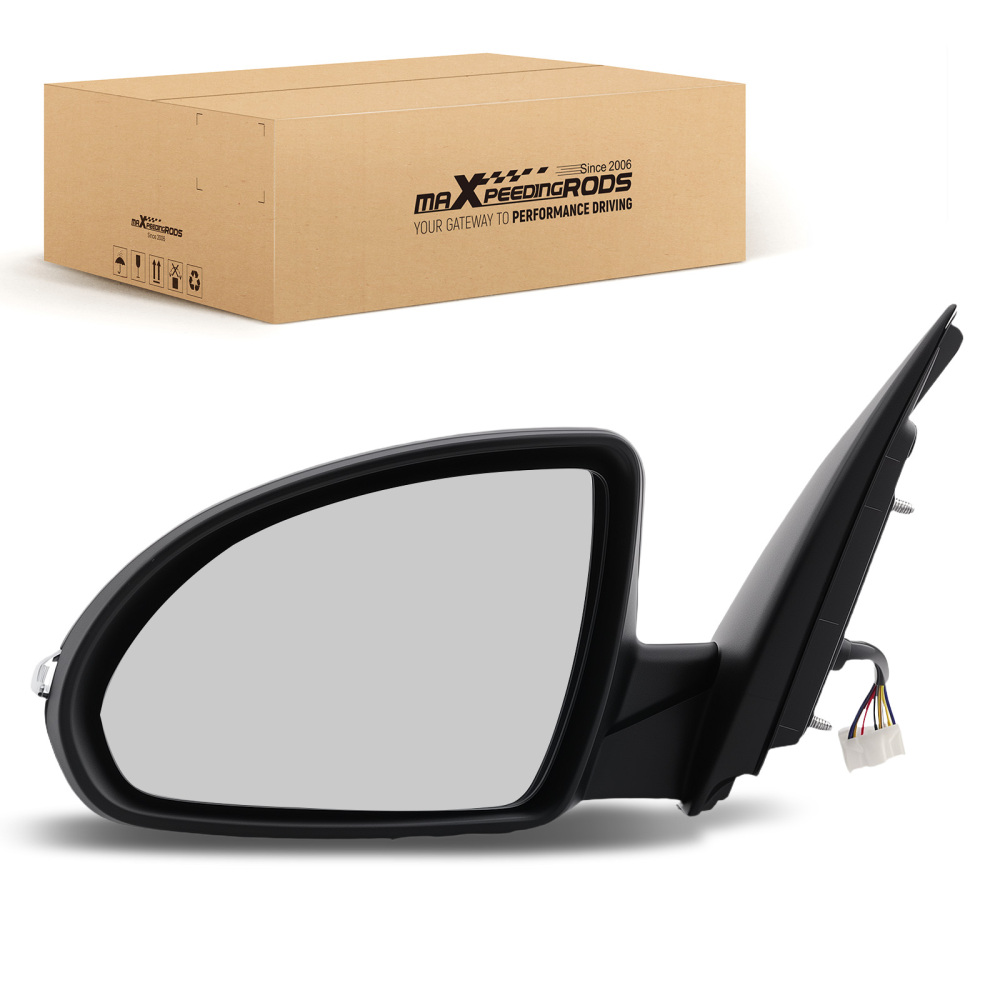 Rear View Mirror Left compatible for Kia Optima S 2016-2020 Power Heated 87610D5150