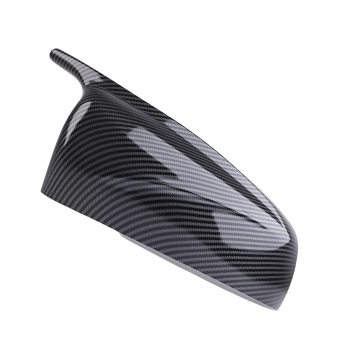 Mirror Cover Caps Kit compatible for BMW X5 X6 E70 E71 07-13 51162182697 Carbon Fiber Side