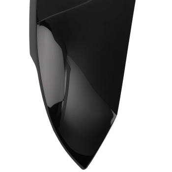 ABS Mirror Cover Pair compatible for Hyundai Elantra LED Turn Signal 2021-2024 Black Set