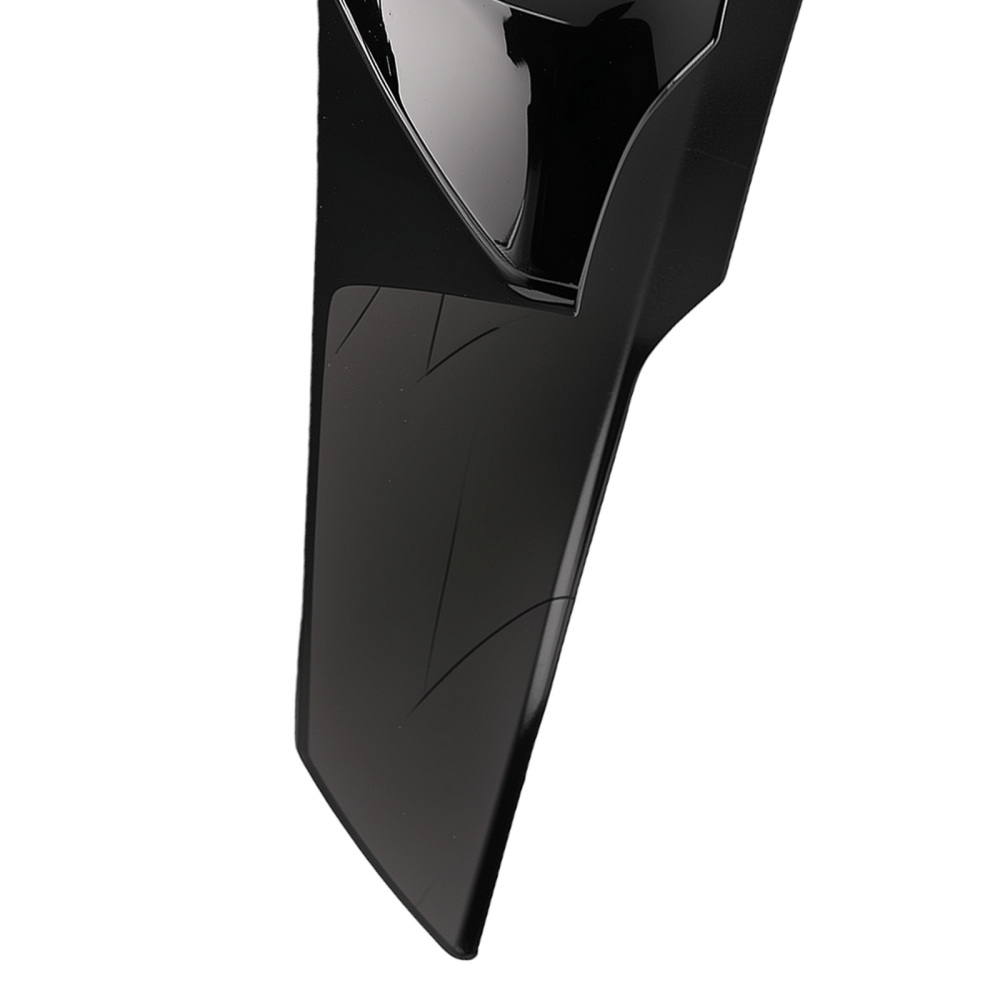 ABS Mirror Cover Pair compatible for Hyundai Elantra LED Turn Signal 2021-2024 Black Set