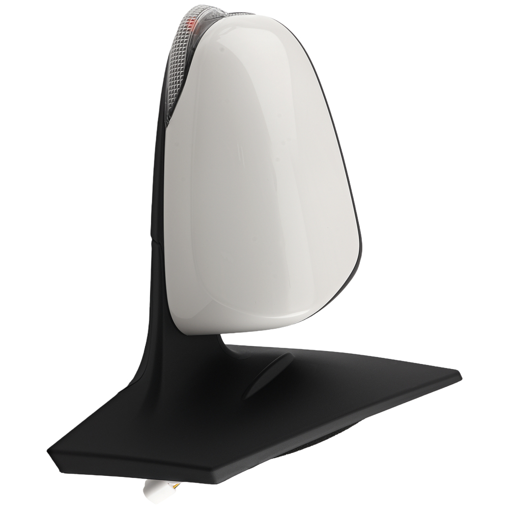 Powered Side Mirror compatible for Toyota Corolla 2014-2019 8791002G10B1 compatible for White Chrome