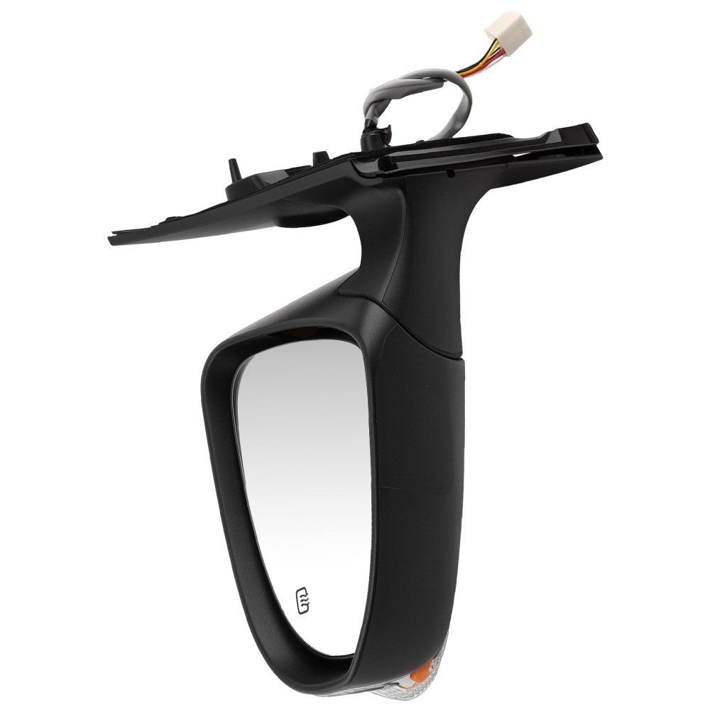 Powered Side Mirror compatible for Toyota Corolla 2014-2019 8791002G10B1 compatible for White Chrome