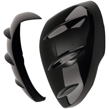 Door Mirror Cover Kit compatible for Honda Civic Sedan Hatchback 2022+ Gloss Black