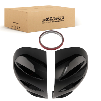 Door Mirror Cover Kit compatible for Honda Civic Sedan Hatchback 2022+ Gloss Black