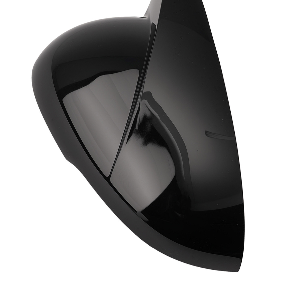 Door Mirror Cap Cover compatible for Kia K5 21-25 Gloss Black ABS Left Right Self-Adhesive