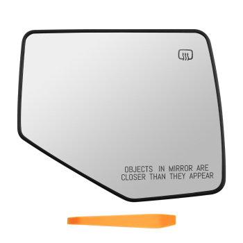 Right Passenger Side Heated Mirror Glass compatible for Ford Explorer 2006-2010 6L2Z17K707C