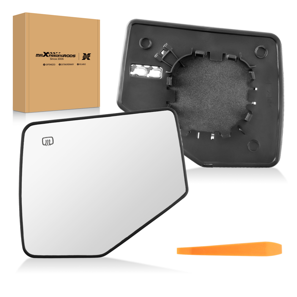 Left DriverSide Heated Mirror Glass compatible for Ford Explorer 2006-2010 6L2Z17K707E