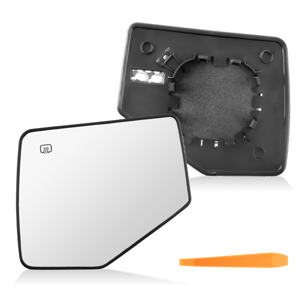 Left DriverSide Heated Mirror Glass compatible for Ford Explorer 2006-2010 6L2Z17K707E