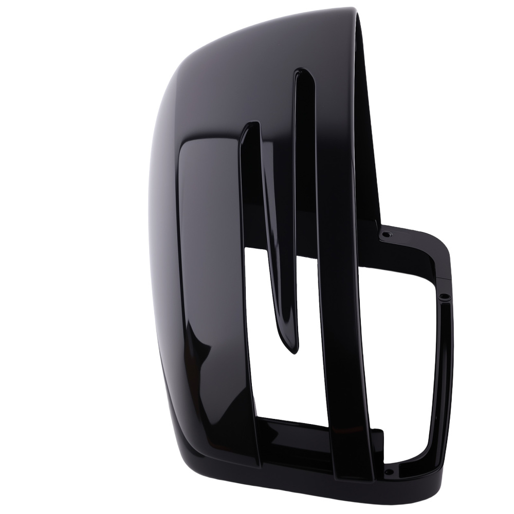 Mirror Cover Caps Set compatible for Mercedes W221 E-Class A2128100964 2010-2016 Black