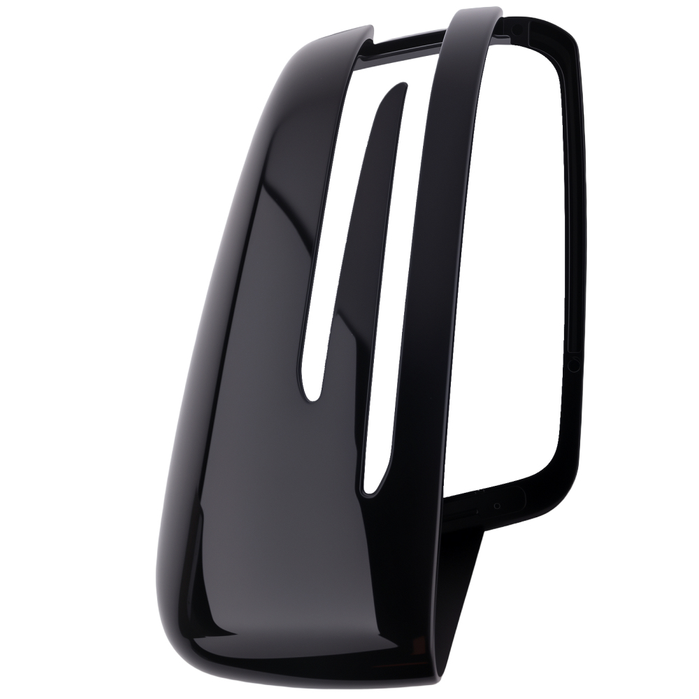 Mirror Cover Caps Set compatible for Mercedes W221 E-Class A2128100964 2010-2016 Black