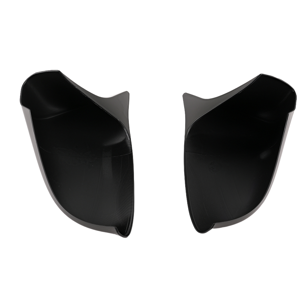 Black Mirror Cover Pair compatible for Lexus IS200t IS250 IS350 GS CT 2009-22 Self-Adhesive