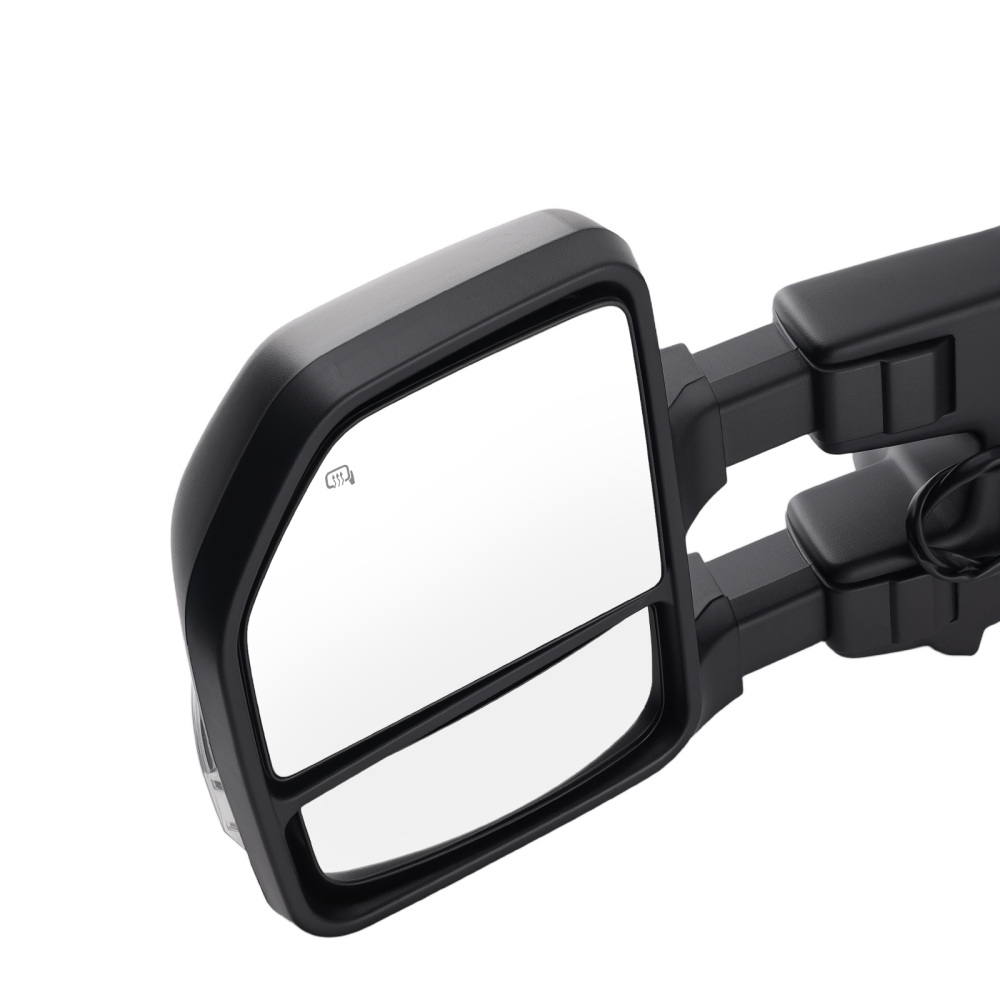 Heated Power Tow Mirror compatible for Ford F-250 F-350 Super Duty 2008-2016 Extendable