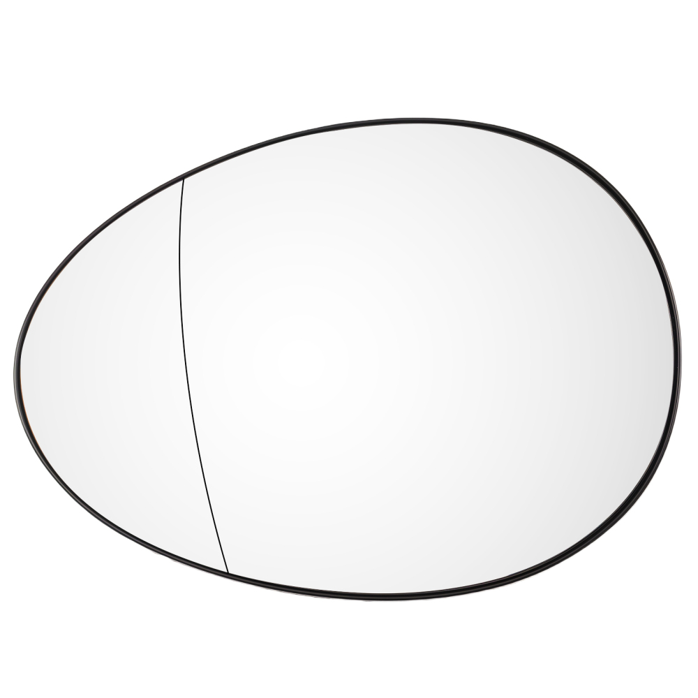 Left Heated Mirror Glass compatible for Mini Clubman/Countryman 2007-2016 51162755625