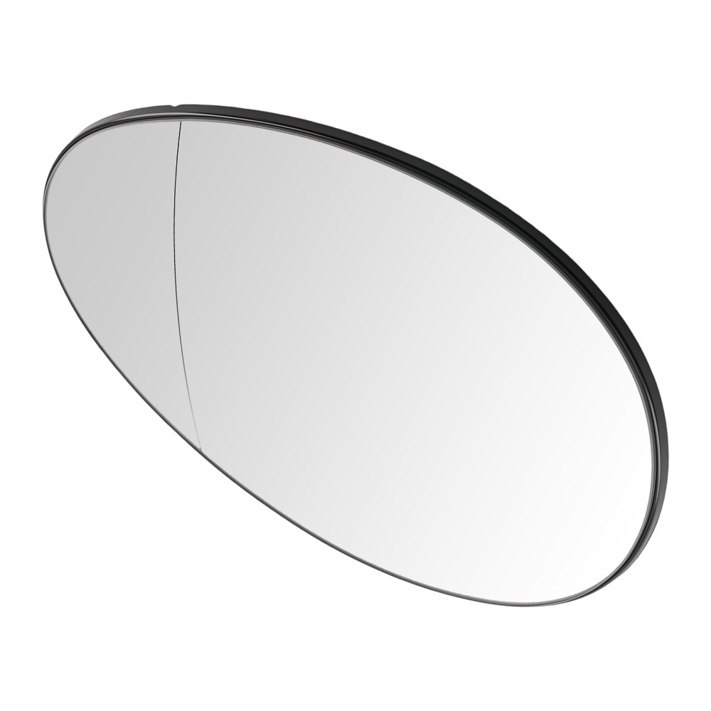 Passenger Heated Door Mirror Glass compatible for Mini Cooper R56 2006-2013 compatible for White