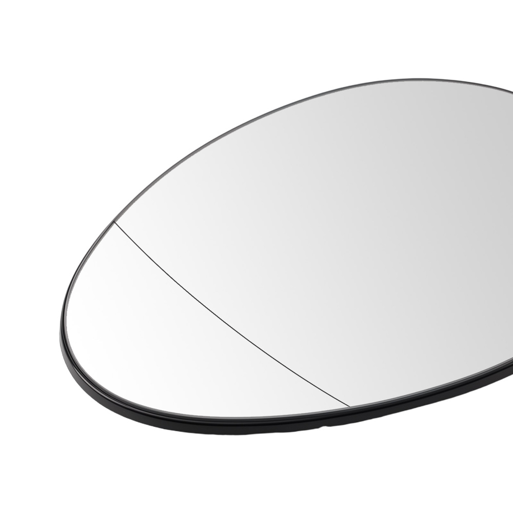 Passenger Heated Door Mirror Glass compatible for Mini Cooper R56 2006-2013 compatible for White