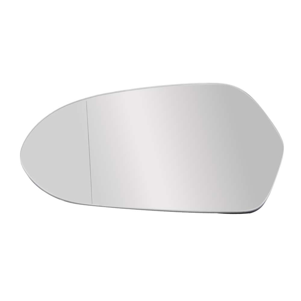 Heated Left Mirror Glass compatible for Audi A6 2011-2018 4G0857535 Wide Angle Silver
