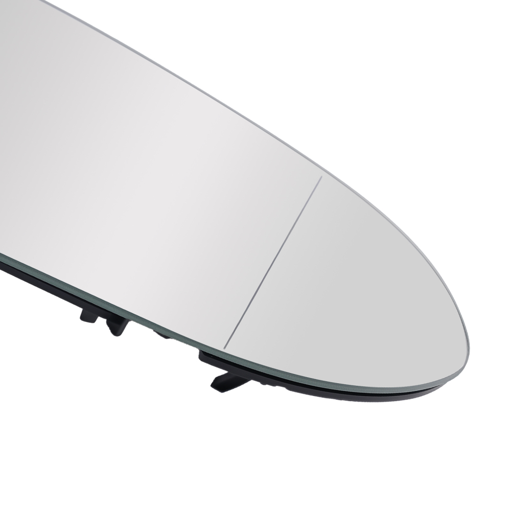 Heated Left Mirror Glass compatible for Audi A6 2011-2018 4G0857535 Wide Angle Silver