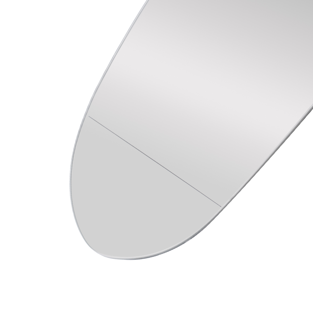 Heated Left Mirror Glass compatible for Audi A6 2011-2018 4G0857535 Wide Angle Silver
