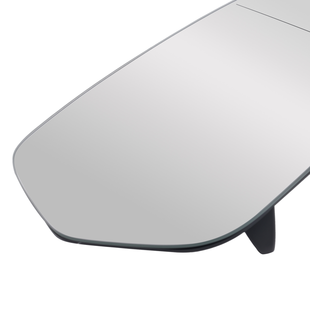 Heated Left Mirror Glass compatible for Audi A6 2011-2018 4G0857535 Wide Angle Silver