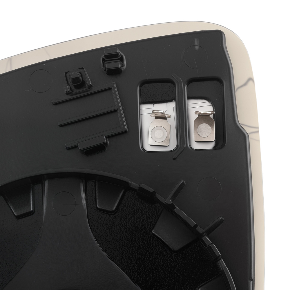 Convex Heated Left Mirror Glass compatible for VW Polo 9N TDI FSI GTI 2005-2009