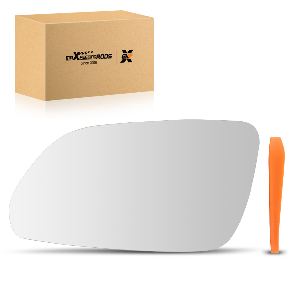 Convex Heated Left Mirror Glass compatible for VW Polo 9N TDI FSI GTI 2005-2009