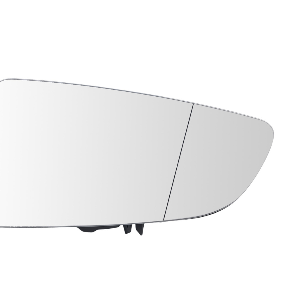 Left Door Mirror Glass Heated Aspheric compatible for Audi A3 8P A4 03-08