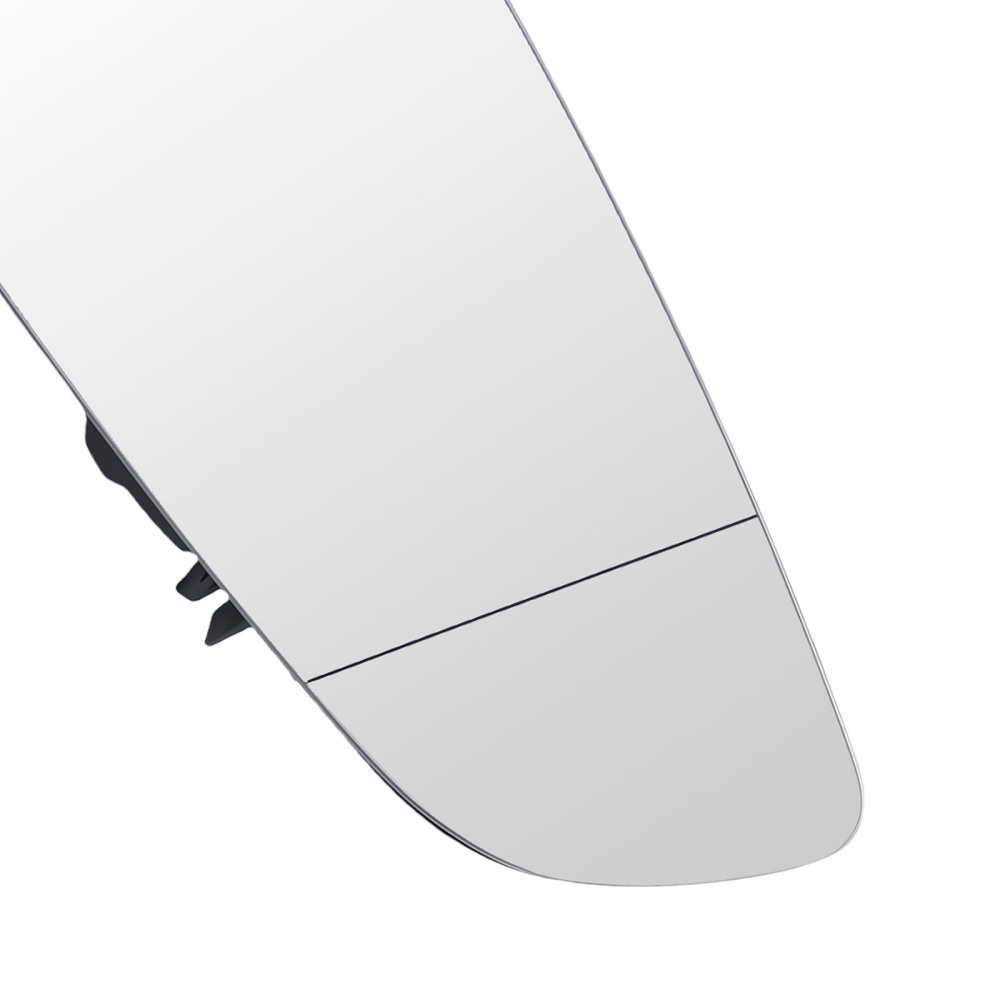 Left Door Mirror Glass Heated Aspheric compatible for Audi A3 8P A4 03-08