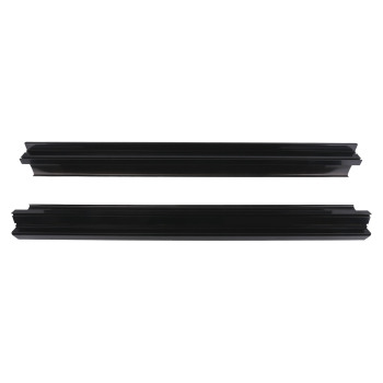 Aluminum Running Board compatible for Honda CRV 07-11 Side Steps Black Non-Slip Protection