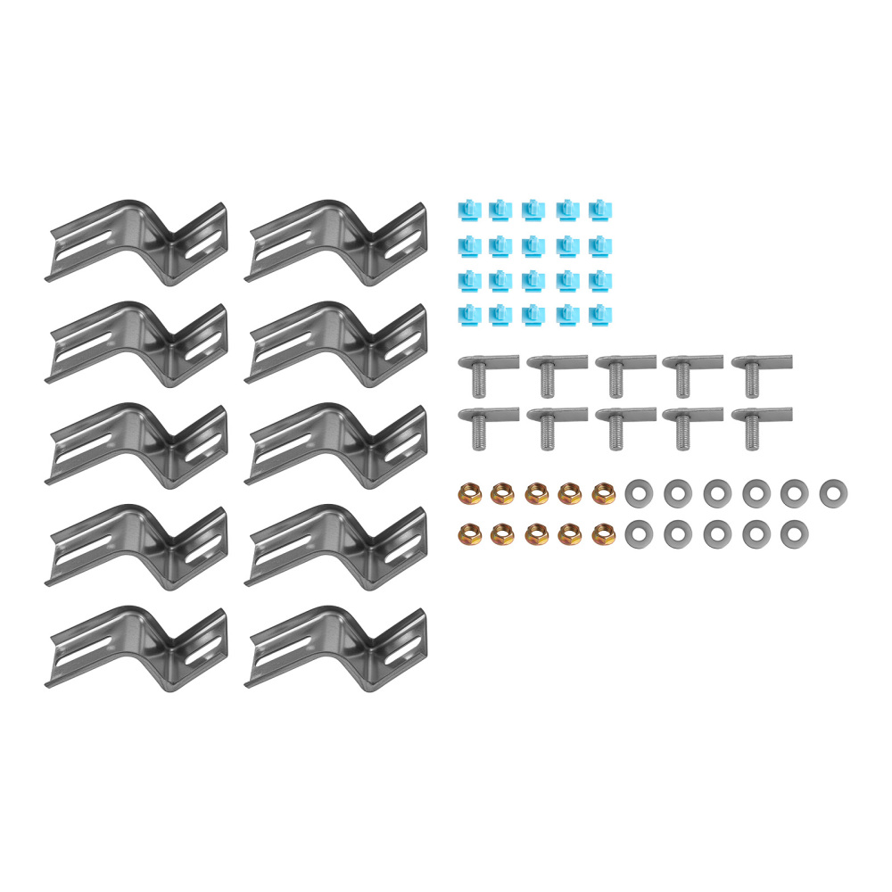 Black Nerf Bar Steps compatible for Hyundai Santa Fe 19-2023 Aluminum Alloy Non-Slip