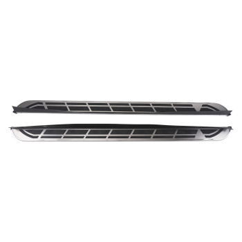 Aluminum Side Step Running Board compatible for Infiniti JX35 QX60 13-21 Easy Install Black