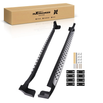 Nerf Bars Side Step Running Board compatible for KIA SPORTAGE QL MK4 2016-2021 Black Pair