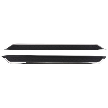 Black Running Boards compatible for Lincoln Aviator 20-25 Aluminum Side Steps Easy Access