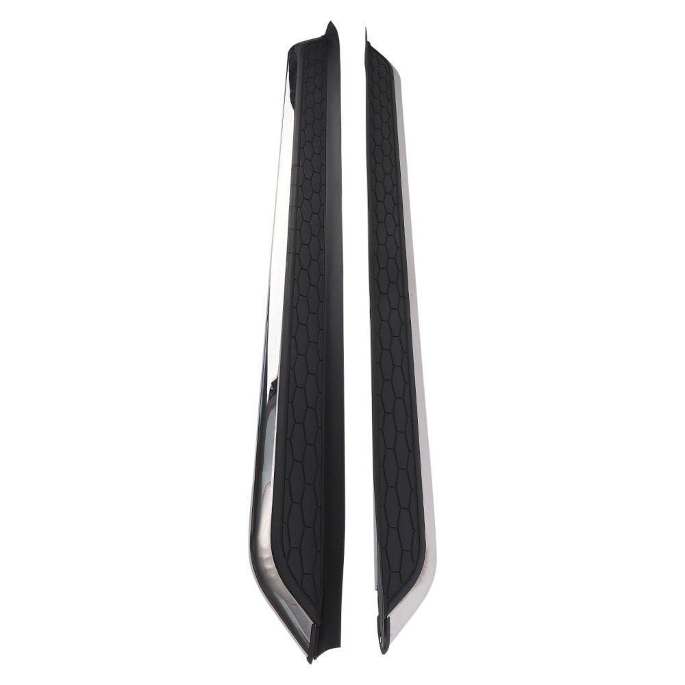 Black Running Boards compatible for Lincoln Aviator 20-25 Aluminum Side Steps Easy Access