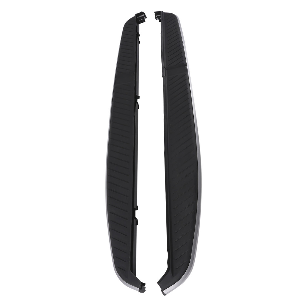 Running Boards compatible for Land Rover Range Rover Sport 06-13 Black Silver Side Steps